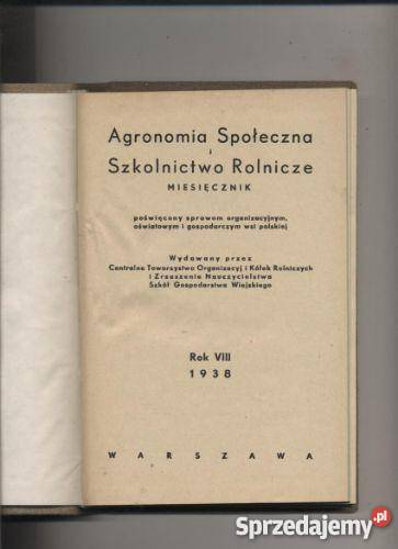 Agronomia Społeczna i Szkolnictwo Pozostałe