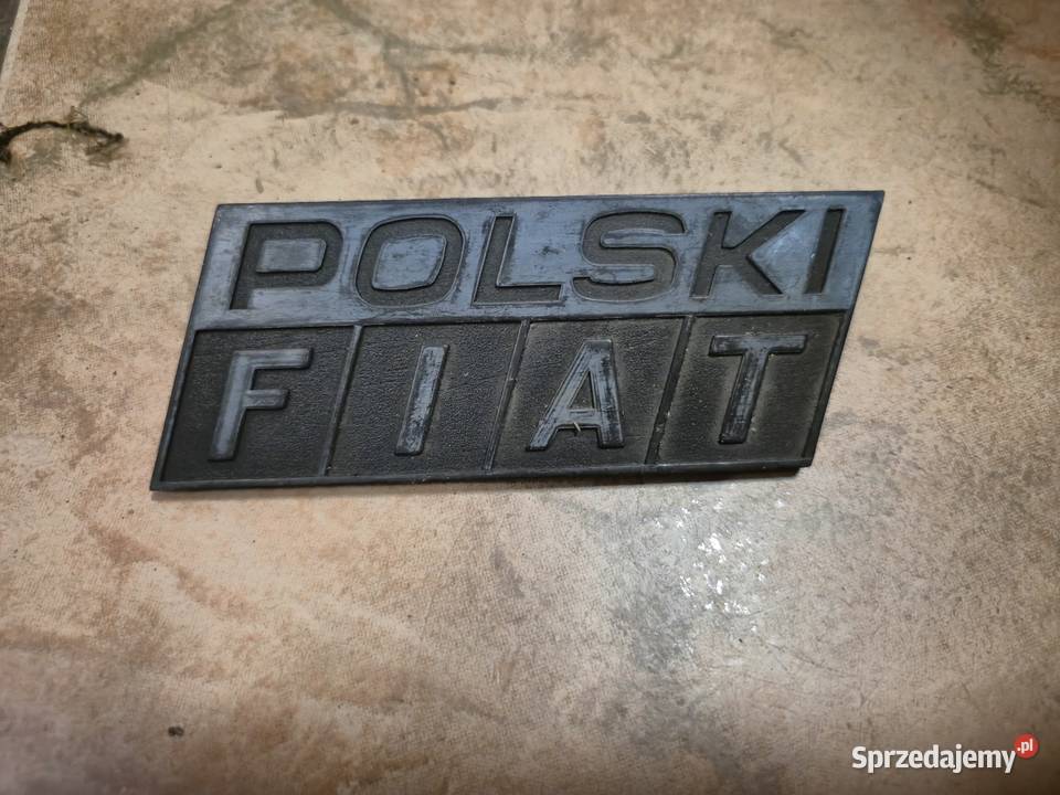 Emblemat znaczek Fiat śląskie Dąbrowa Górnicza