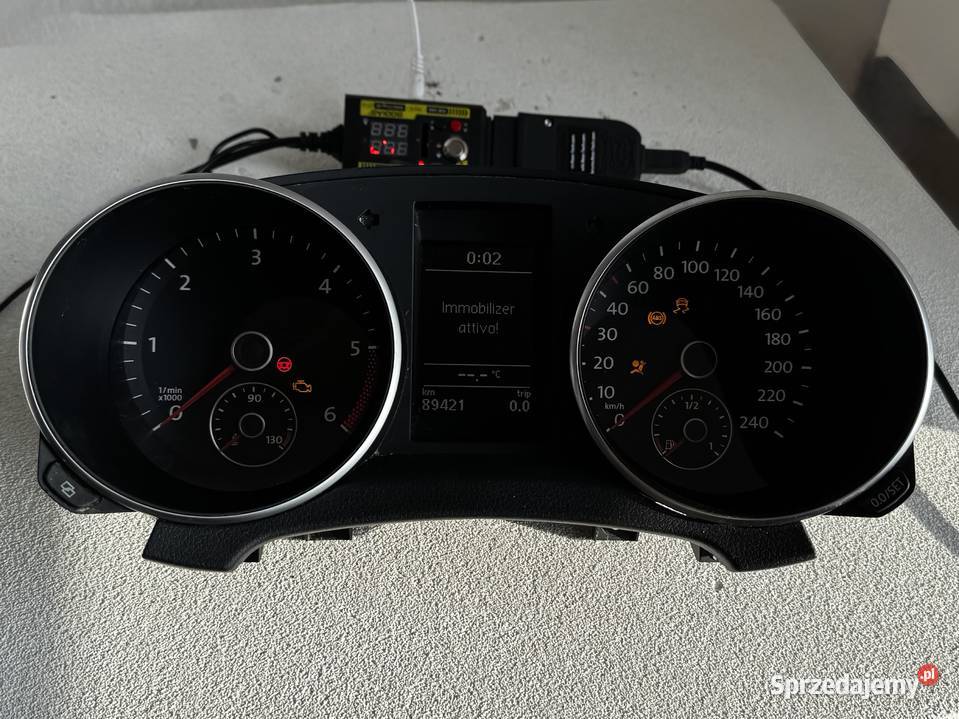 LICZNIK ZEGAR VOLKSWAGEN GOLF VI 5K0920870E 16L mazowieckie Warszawa