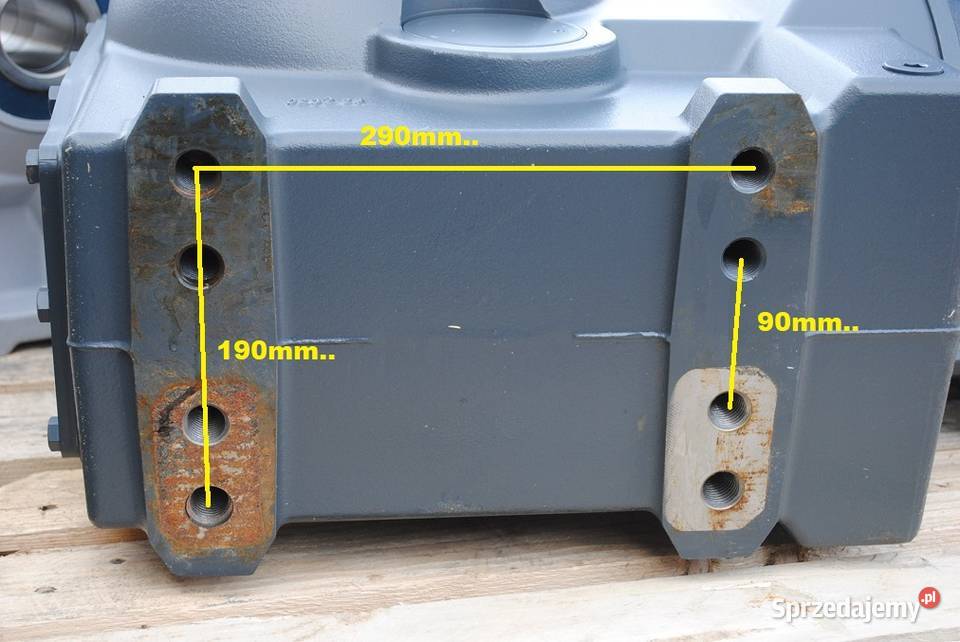Motoreduktor kątowy 11kw 21obrmin SIEMENS lubuskie