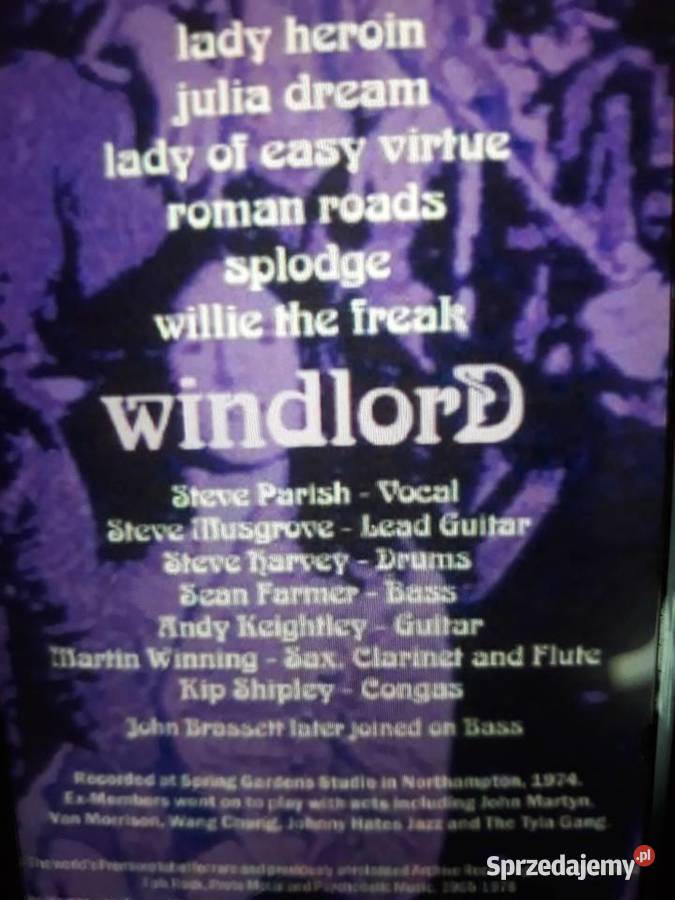 Archiwum Prog Rocka WINDLORD Windlord 1974 Kultura i Rozrywka
