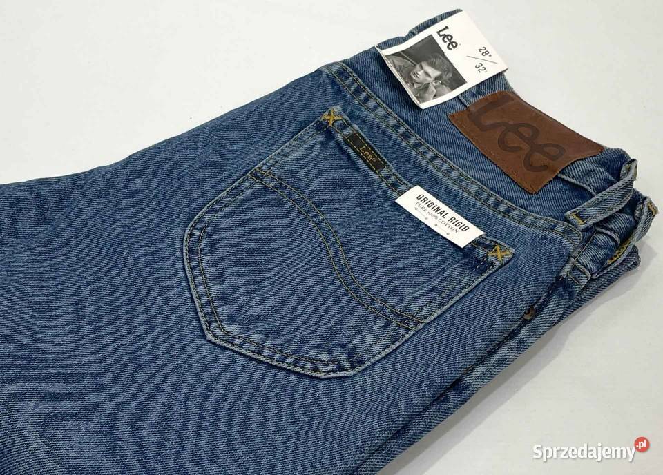 Spodnie męskie Lee Rider Stonewash W28 L32 Kraków