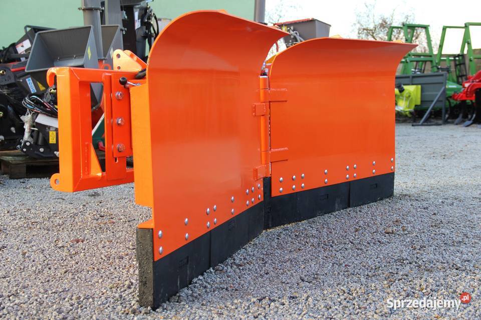 Pług śnieżny składany kat II Metal Technik pługi Rogóźno sprzedam