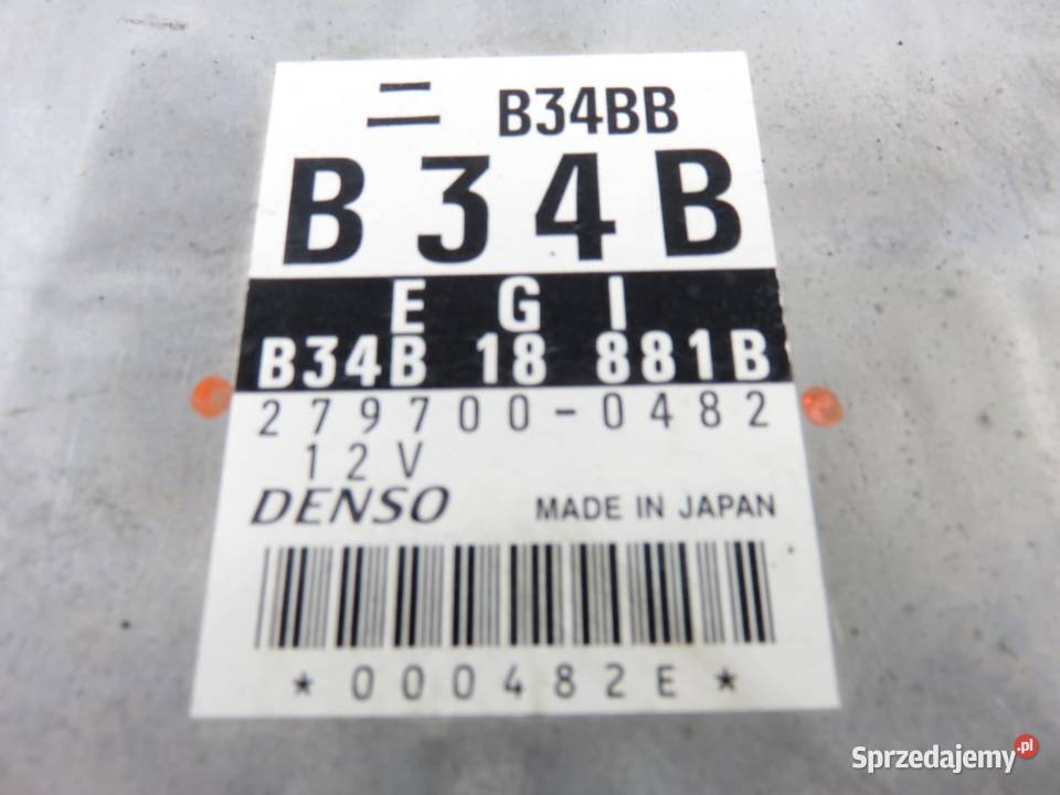 STEROWNIK MAZDA DEMIO I 13 i 16V 2797000482