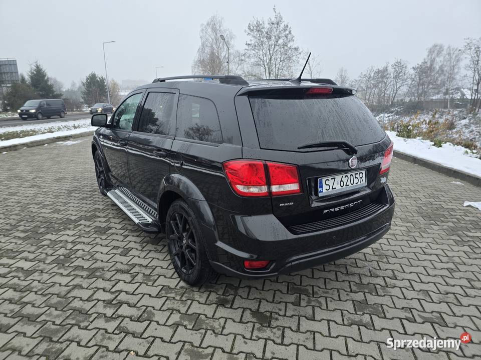 Fiat Freemont 4x4 Black Code Skup Sprzedaż podgrzewane fotele śląskie Rybnik