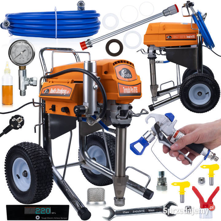 Agregat MalarskoSzpachlarski Rosfix Tornado Pro Ludźmierz