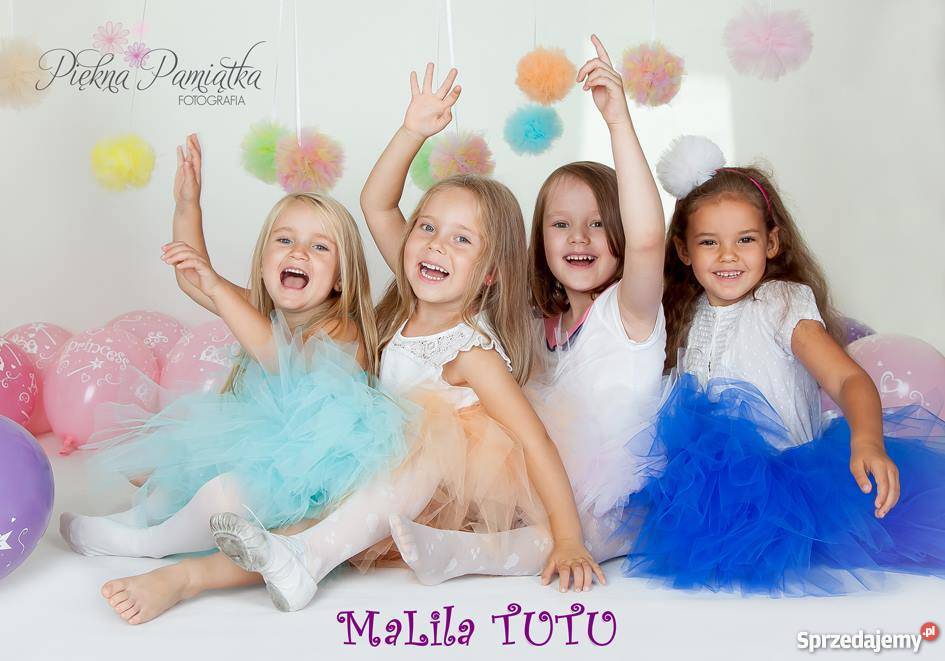 na roczek śliczna spódniczka tiulowa 12m+ Sukienki i spódniczki