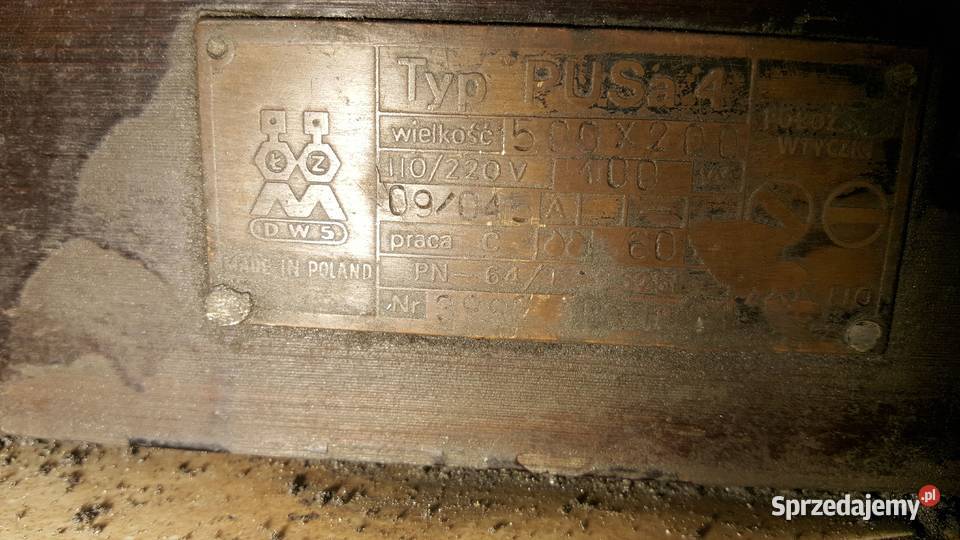 Stoły elektromagnetyczne 1000x300 i 500x200 mm Sosnowiec sprzedam