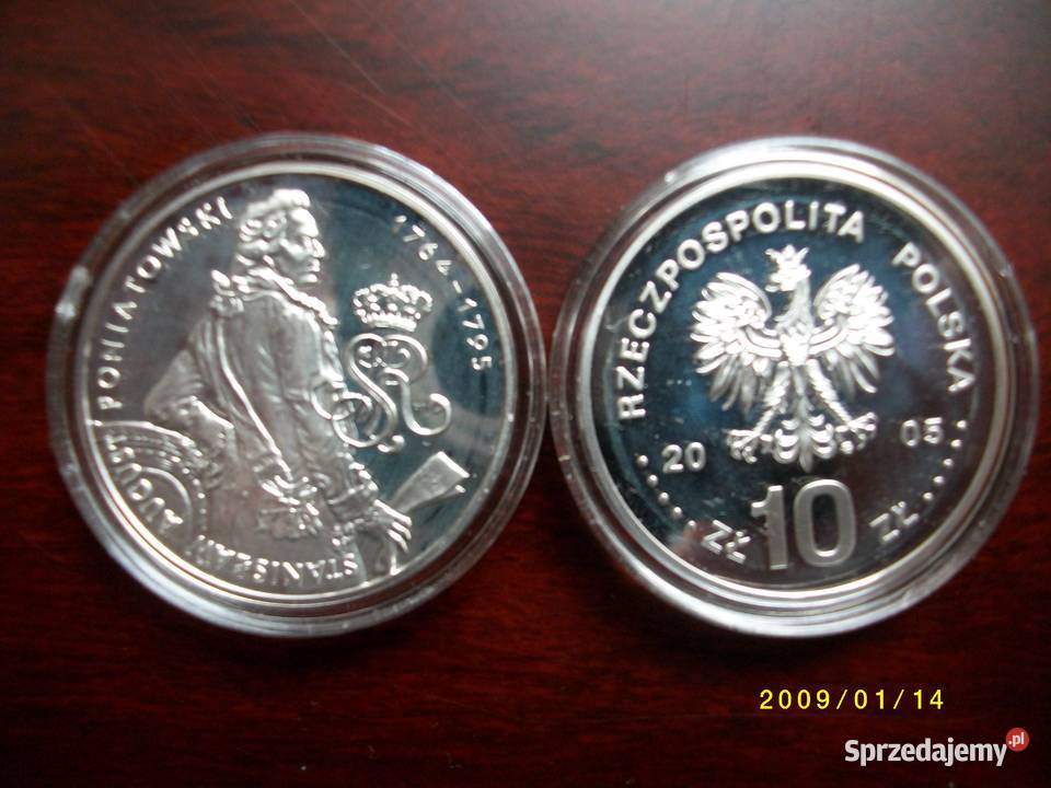 10 x 2 Stanisław August Poniatowski Ag 925 1414 Kraków sprzedam