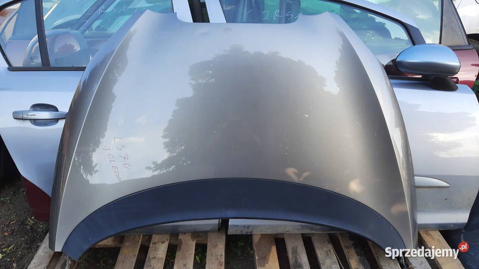 maska Seat Toledo III lak LS7U zderzak lampa dolnośląskie Dębno