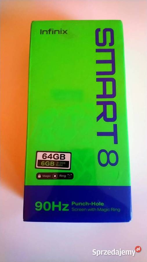 NOWY Smartfon 66 90Hz 6GB RAM bateria 5000 mAh dolnośląskie Trzebnica