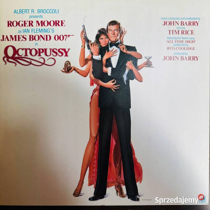 John Barry OST 007 Octopussy EXEX Japan LP 1983 małopolskie Kraków sprzedam