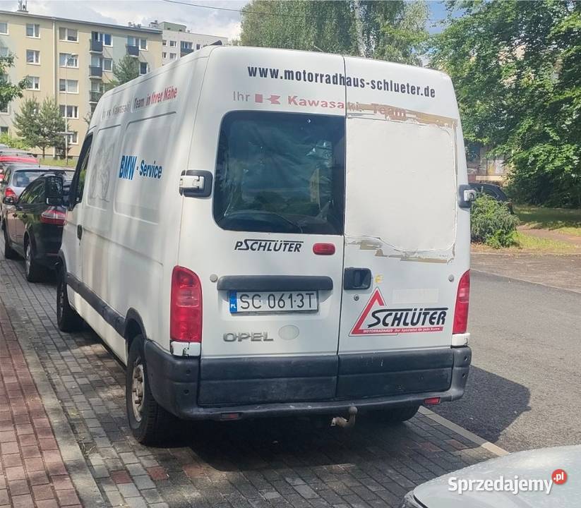 Opel Movano HAK z pancernym silnikiem 28 Diesel śląskie Częstochowa
