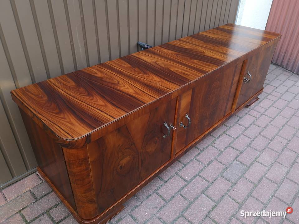 Komoda ARTDECO RTV Niska OrzechPalisander Stara Swarzędz