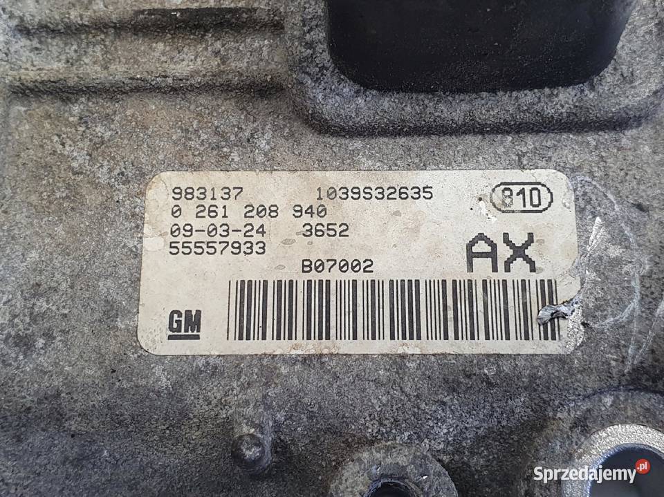 Opel Corsa D 12 16V STEROWNIK SILNIKA komputer Rudka