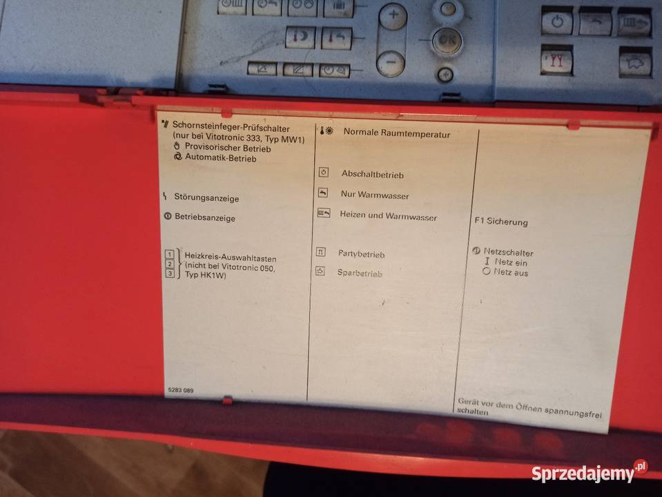 Viessmann Vitotronic 200 sterownik kotła pieca Bolesławiec