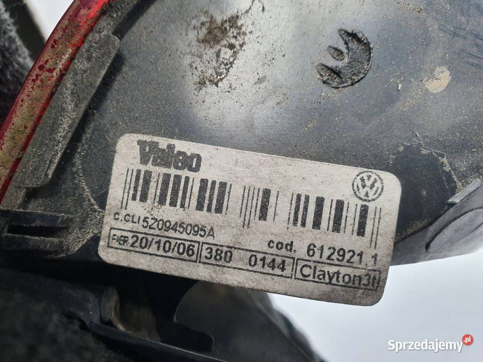 LAMPA LEWA TYŁ VOLKSWAGEN FOX Lipno sprzedam