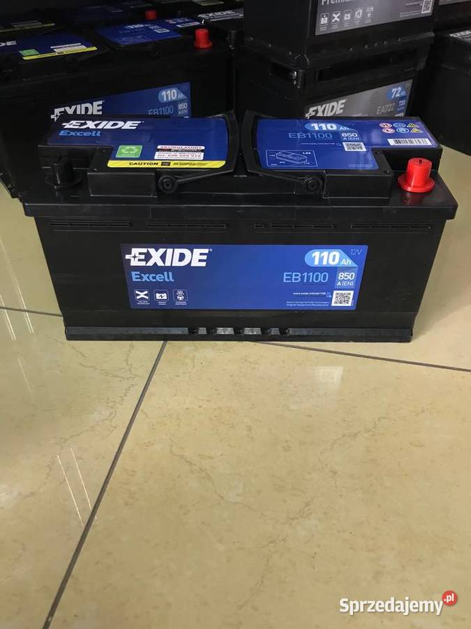 Akumulator Exide Excell 110Ah 850A Września sprzedam