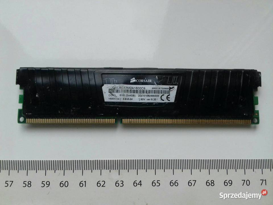 Corsair VENGEANCE LP DDR3 4GB 1333MHz XMP 15V sprzedam