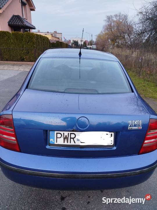 Skoda Superb 19 TDI 130 nowe zawieszenie i kurtyny powietrzne sprzedam