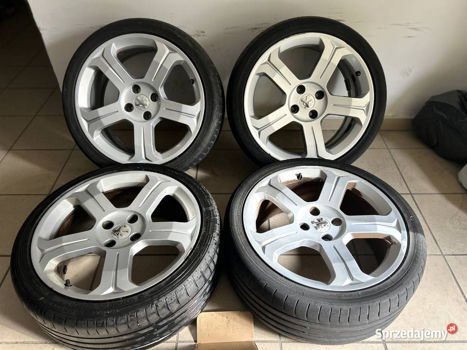 Sprzedam komplet kół felg oryginalnych peugeot wielkopolskie Konin sprzedam