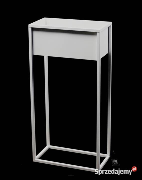 Kwietnik Metalowy Stojak Donica 80x40 skrzynka Sobienie-Jeziory