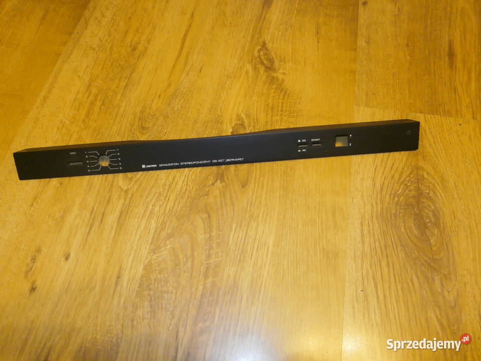 Gramofon FONICA GS 467 panel przedni Bernard Łódź