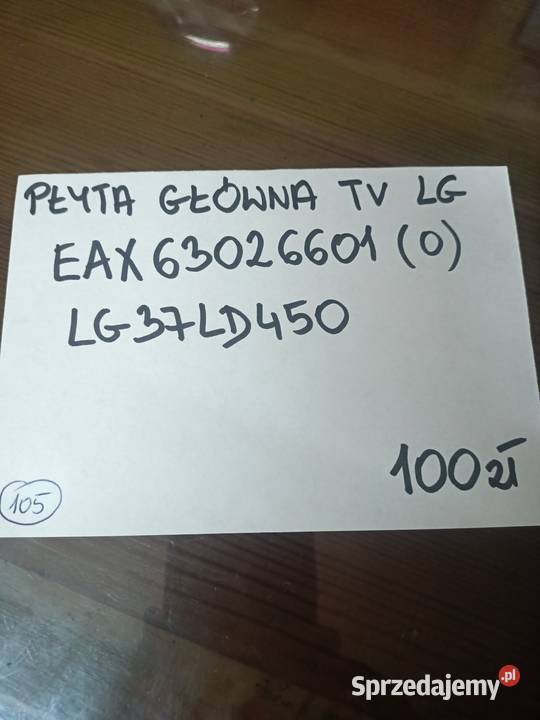 Płyta główna tv LG EAX630266010