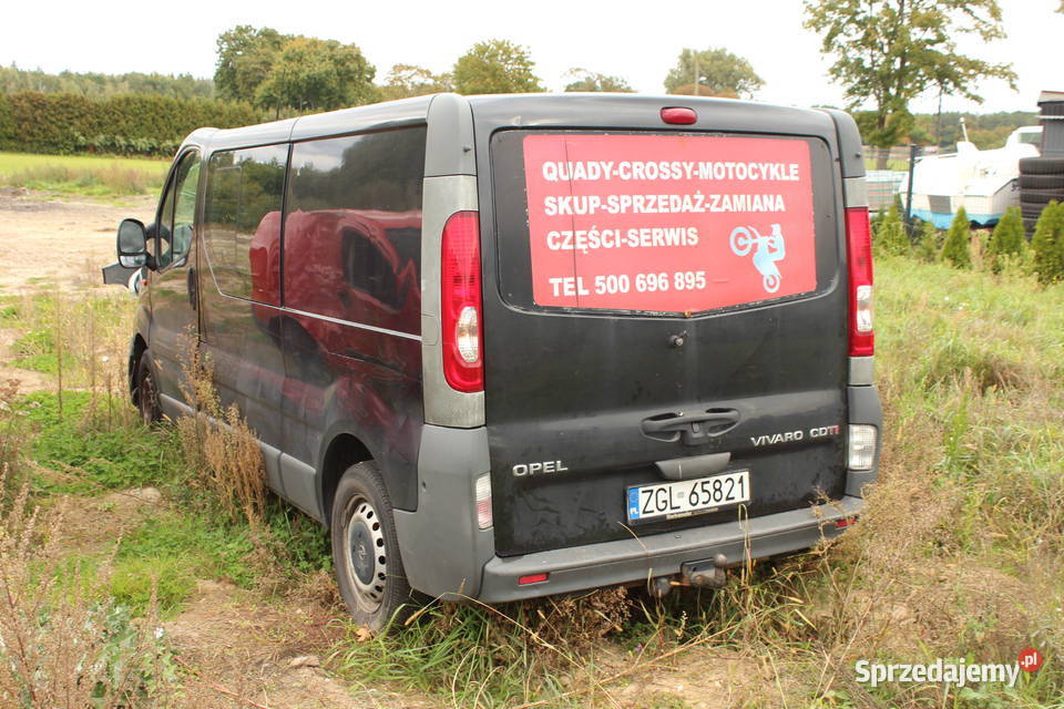 Opel Vivaro uderzeniu na części ubezpieczony Goleniów