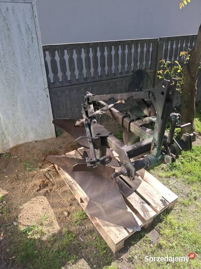Pług 2 skibowy grudziądz nowy typ ładny krój w świętokrzyskie