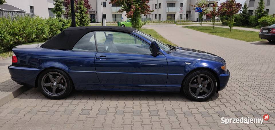 BMW E46 Cabrio stan kolekcjonerski benzyna wielkopolskie Dąbrówka