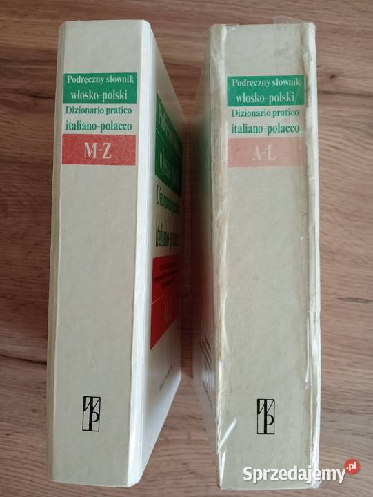 Kompletny zestaw Słownik włosko polski Wrocław