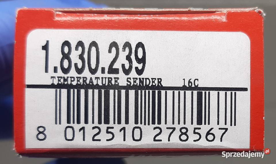 CZUJNIK TEMPERATURY PŁYNU OPEL ALFA FIAT 1830239 dolnośląskie Mielęcin