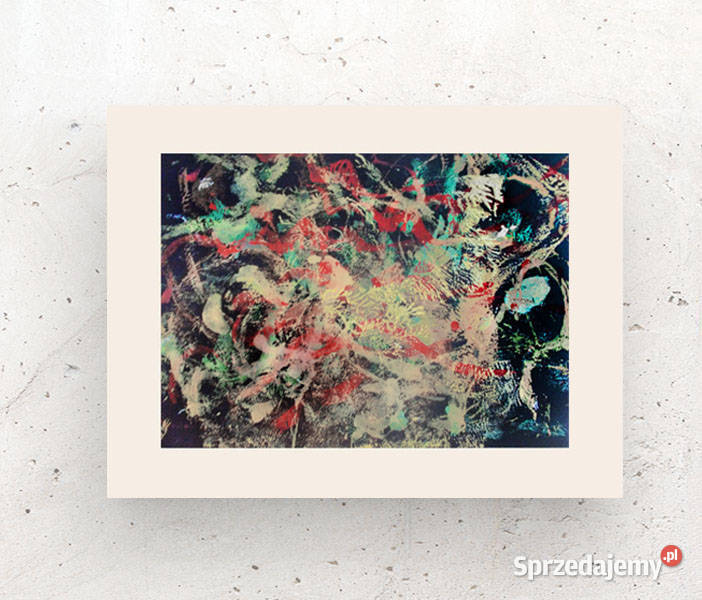 abstrakcja do sypialni nowoczesna deoracja na Gdańsk