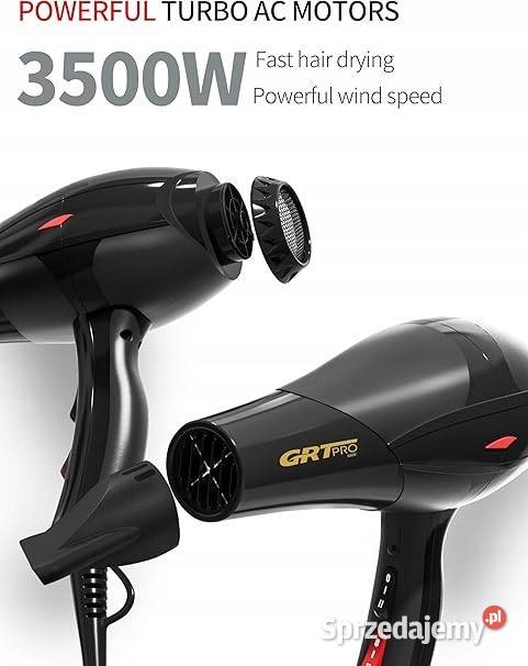 SUSZARKA DO WŁOSÓW GRT PRO 8800 Z ZESTAWEM Myszyniec