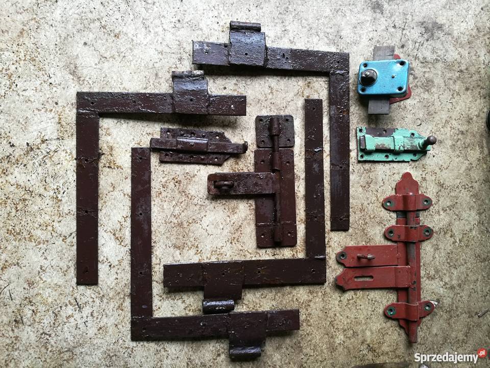 Zamek zasuwa zawias bramy garazu Starachowice