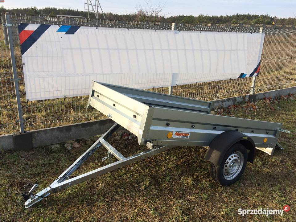 Przyczepka NEPTUN przyczepa 236x129 750DMC TANIO Piła sprzedam
