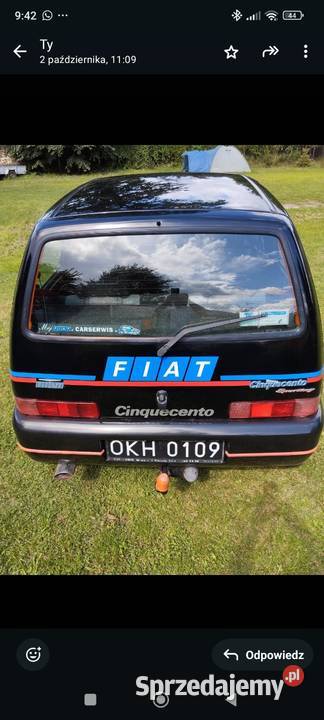 Fiat Cinquecento Sporting Piekary Śląskie