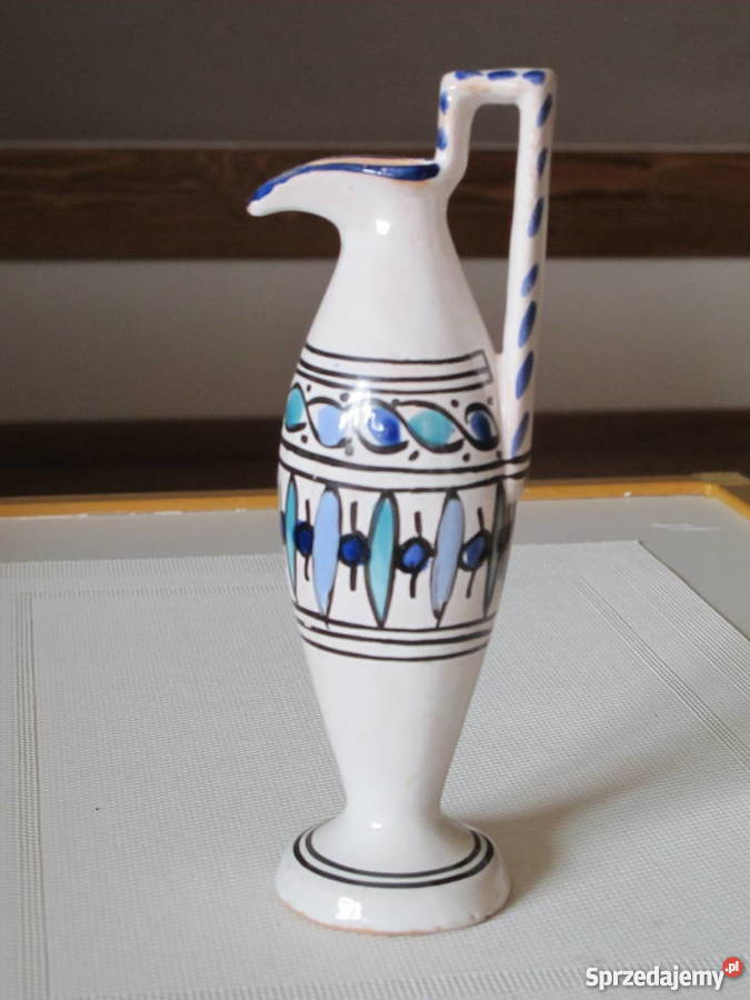Dzbanuszek ceramiczny ręcznie malowany h21 małopolskie Olkusz sprzedam