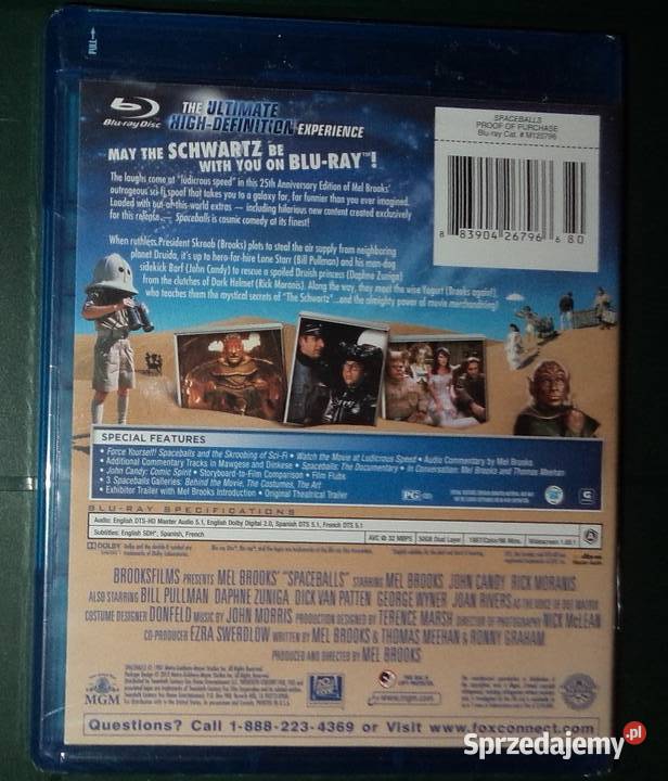 Spaceballs Star Wars Gwiezdne wojny Kosmiczne Filmy Rzeszów