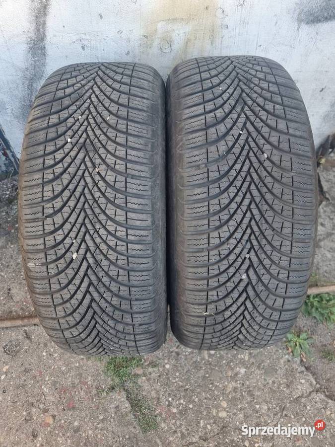 Dwie opony wielosezonowe 20555r16 Debica śląskie Gliwice