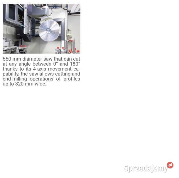 Centrum obróbcze CNC tnące 4 osie ALCOR IV kujawsko-pomorskie Obodowo