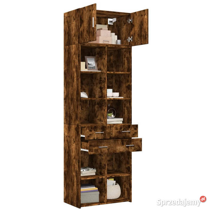 Szafka przydymiony dąb 70x425x225 materiał Warszawa