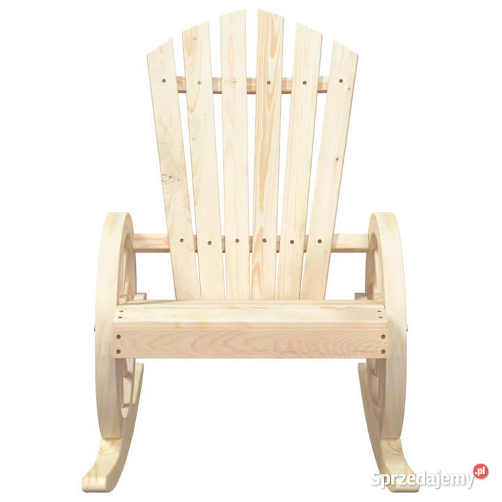 Krzesła bujane Adirondack 2 lite drewno jodłowe Krzesła ogrodowe mazowieckie Warszawa