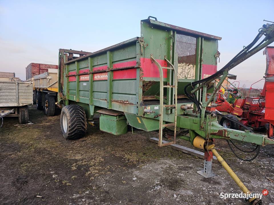 Bergmann 7 ton Rorzutnik obornika Pionowa wały Góra Kalwaria sprzedam