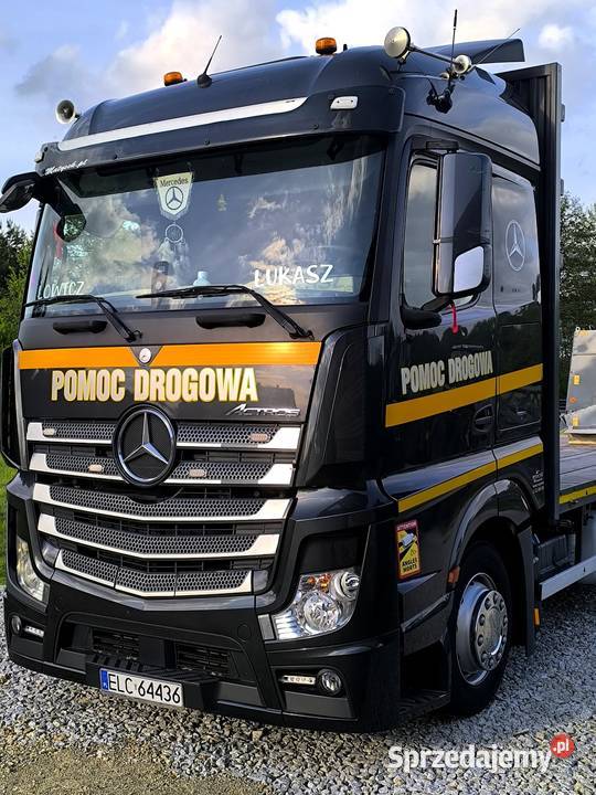 Mercedes Actros MP4 Pomoc drogowa Laweta elektryczne lusterka Autolawety Łowicz