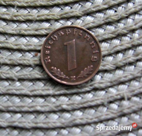 Niemcy 1 Reichspfennig 1937r E Kalisz