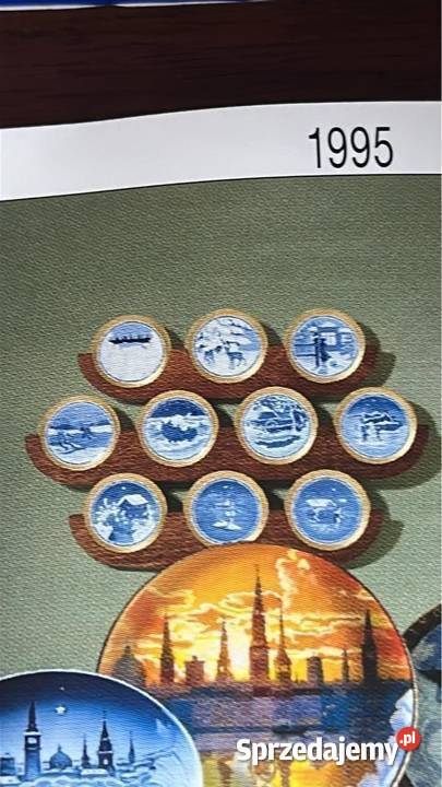 1 Boże Narodzenie BG poza zamarzniętym oknem Porcelana i szkło Gdańsk