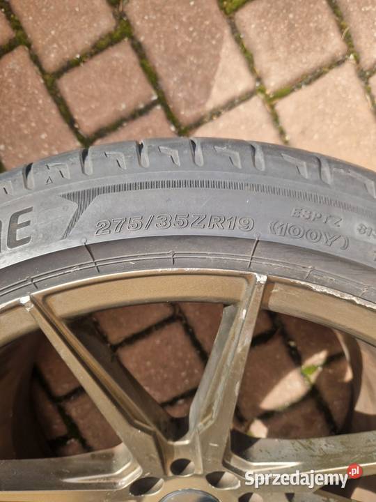 Nissan 370z Z34 19 felgi opny aluminiowe Średnica 19" Złotów
