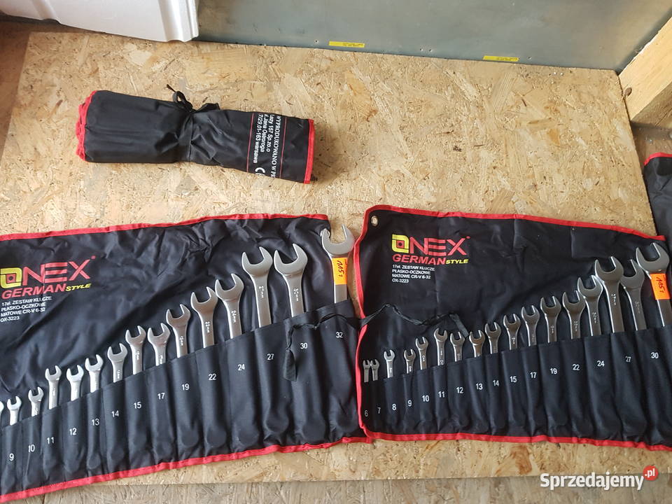 KLUCZE szmata PŁASKO OCZKOWE 632 ZESTAW 17 Głogowa